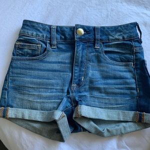 American eagle denim shorts